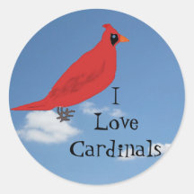 IMG_1299, cardenal, ILoveCardinals Pegatina