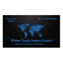 Imort-Export/global Plantillas De Tarjeta De Negocio