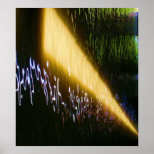 Impacto v2 de la raya de Sun Poster