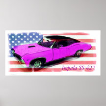 Impala 1967 SS 427 Poster