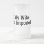 Importan a mi esposa taza