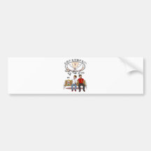 ¡Importe de los bebés! Pegatina De Parachoque