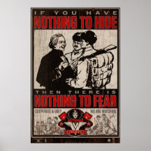 Impresión 1984 de la propaganda de INSOC Poster