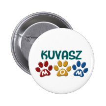Impresión 1 de la pata de la mamá de KUVASZ Pins