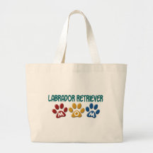 Impresión 1 de la pata de la mamá del LABRADOR RET Bolsa