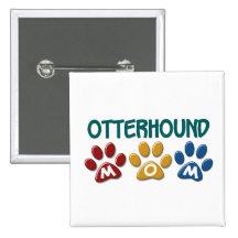 Impresión 1 de la pata de la mamá del OTTERHOUND Pin