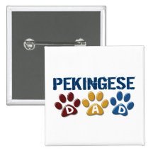 Impresión 1 de la pata del papá de PEKINGESE Pins