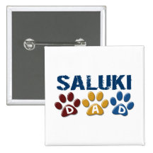 Impresión 1 de la pata del papá de SALUKI Pin