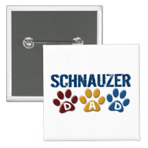 Impresión 1 de la pata del papá del SCHNAUZER Pin