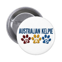 Impresión AUSTRALIANA de la pata del PAPÁ del KELP Pins