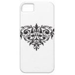 Impresión barroca de chandelier fleur di lis de la iPhone 5 Case-Mate funda
