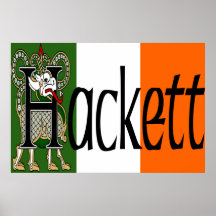 Impresión céltica del dragón de Hackett Posters