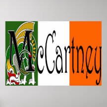 Impresión céltica del dragón de McCartney Posters