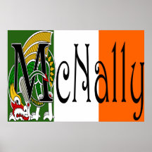 Impresión céltica del dragón de McNally Poster