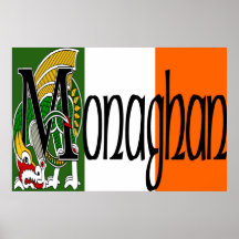 Impresión céltica del dragón de Monaghan Poster