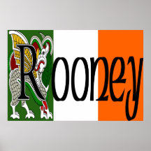 Impresión céltica del dragón de Rooney Impresiones