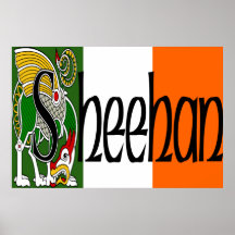 Impresión céltica del dragón de Sheehan Posters