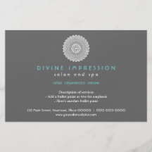 Impresión ciánica divina horizontal tarjetas publicitarias