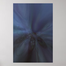 Impresión cósmica abstracta del nacimiento 02 posters