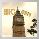 Impresión de Big Ben Inglaterra Impresiones
