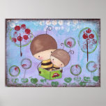 Impresión de Buz-buz y de Beez-beez Posters