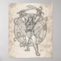 Impresión de Camael del arcángel Posters