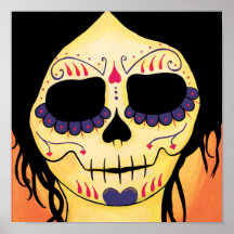 Impresión de Dia de los Muertos Skeletons Emma Impresiones