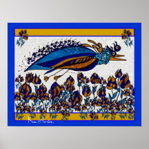 "IMPRESIÓN DE GICLEE DEL EXCURSIONISTA DEL DÍA" POSTER