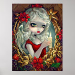 Impresión de hadas del arte del ángel de la vela d posters