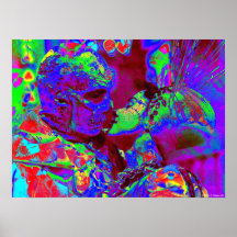 Impresión de la bella arte del beso #1- de Phibes Posters