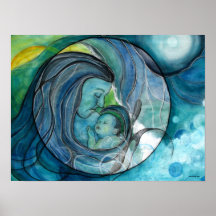 Impresión de la bella arte: "Makuahine-Madre " Impresiones