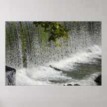 impresión de la cascada posters