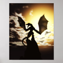 Impresión de la estela del Wyvern Posters