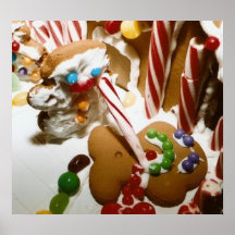 Impresión de la foto de GingerbreadDeath Poster