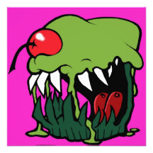 impresión de la foto de la magdalena del zombi