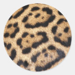 Impresión de la foto de la piel de Jaguar Pegatina