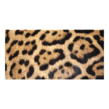 Impresión de la foto de la piel de Jaguar Tarjetas Personales