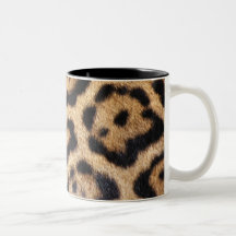 Impresión de la foto de la piel de Jaguar Tazas