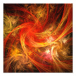 Impresión de la foto del arte abstracto de la torm