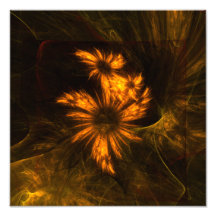 Impresión de la foto del arte abstracto del jardín
