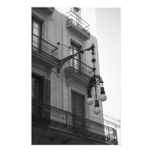 Impresión de la foto del balcón de L'Exiample (Bar