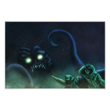 impresión de la foto del scifi de la fantasía del 