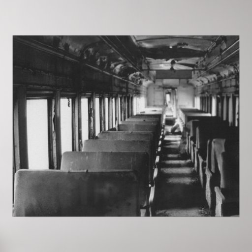 Impresión de la foto del tren poster