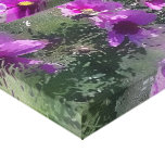 Impresión de la lona de las flores de la púrpura impresiones en lona estiradas