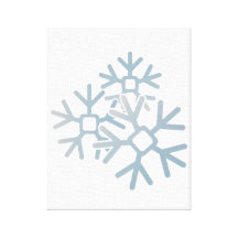 Impresión de la lona de los copos de nieve impresion en lona