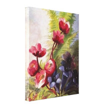 Impresión de la lona de los Wildflowers del arbola Lienzo Envuelto Para Galerias