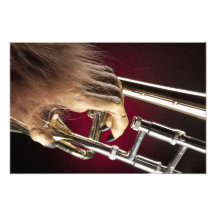 Impresión de la mano del monstruo del Trombone de  Fotografía