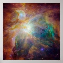 Impresión de la nebulosa de Orión Impresiones