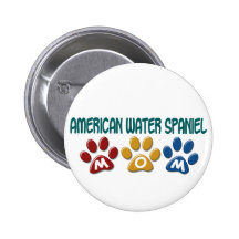Impresión de la pata de la MAMÁ del PERRO DE AGUAS Pins