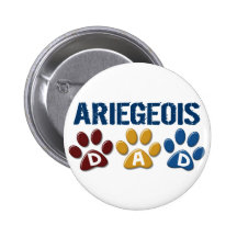 Impresión de la pata del PAPÁ de ARIEGEOIS Pin
